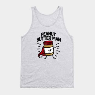 Peanut butter man (place on light background) Tank Top